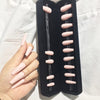faux-ongles longs press-on nails réutilisables sans colle nude Louis Vuitton